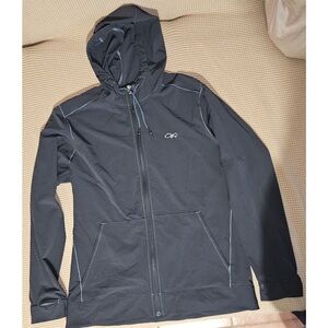 Outdoor Research Men's Charcoal Windbreaker